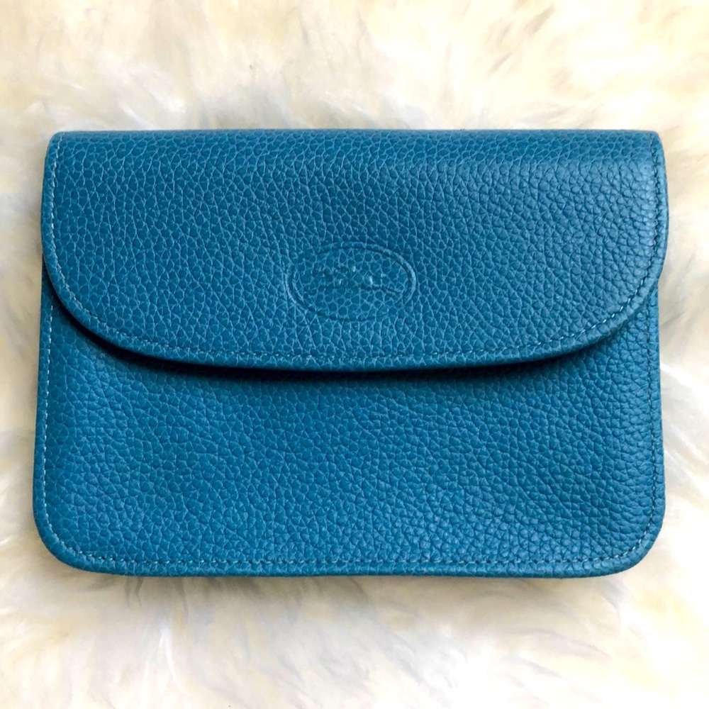 Longchamp foulonne wallet with belt slot